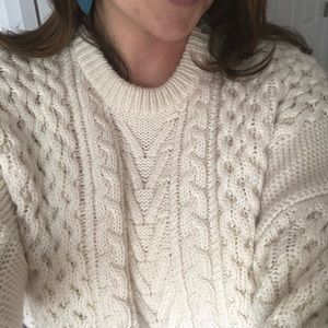 Jcrew Cream Sweater